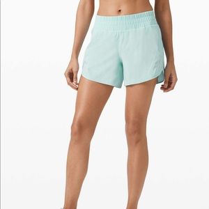 Lululemon Track That Short MR 5” - Blue Glow